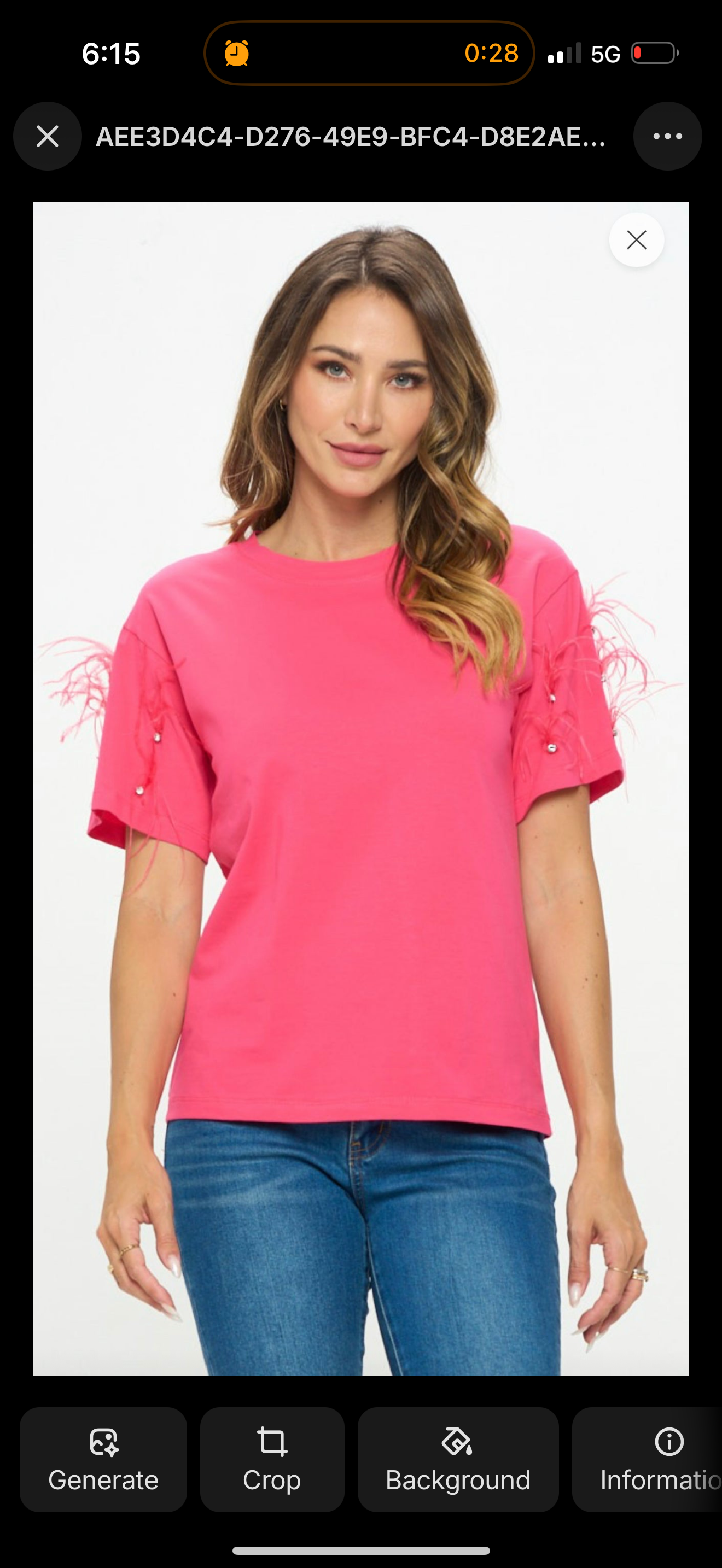 Fushia top