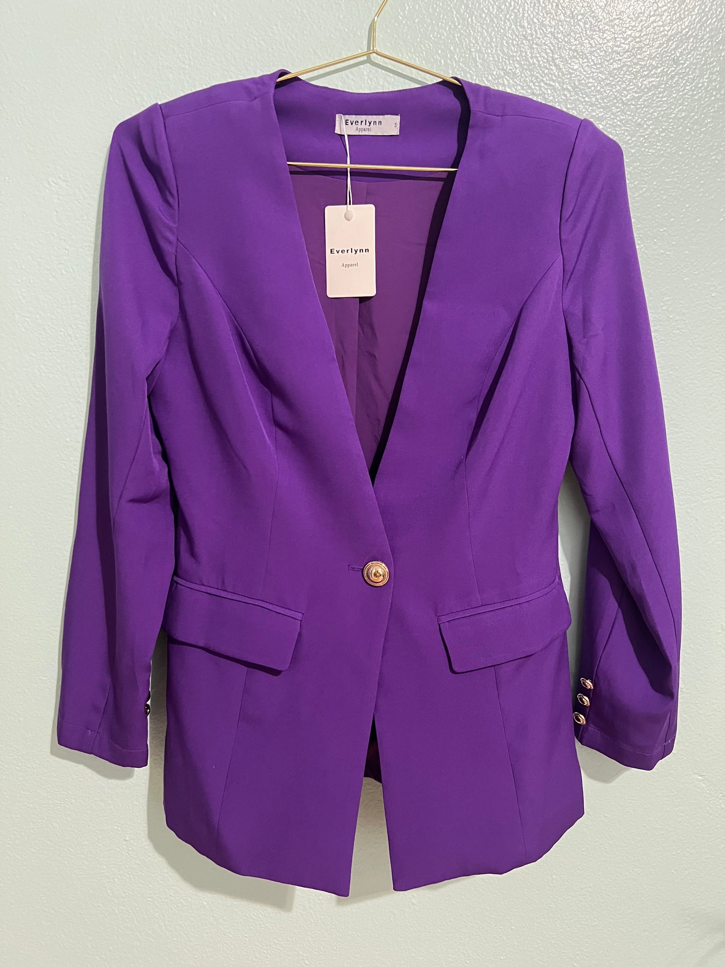 Purple Blazer