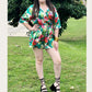 Satin floral set