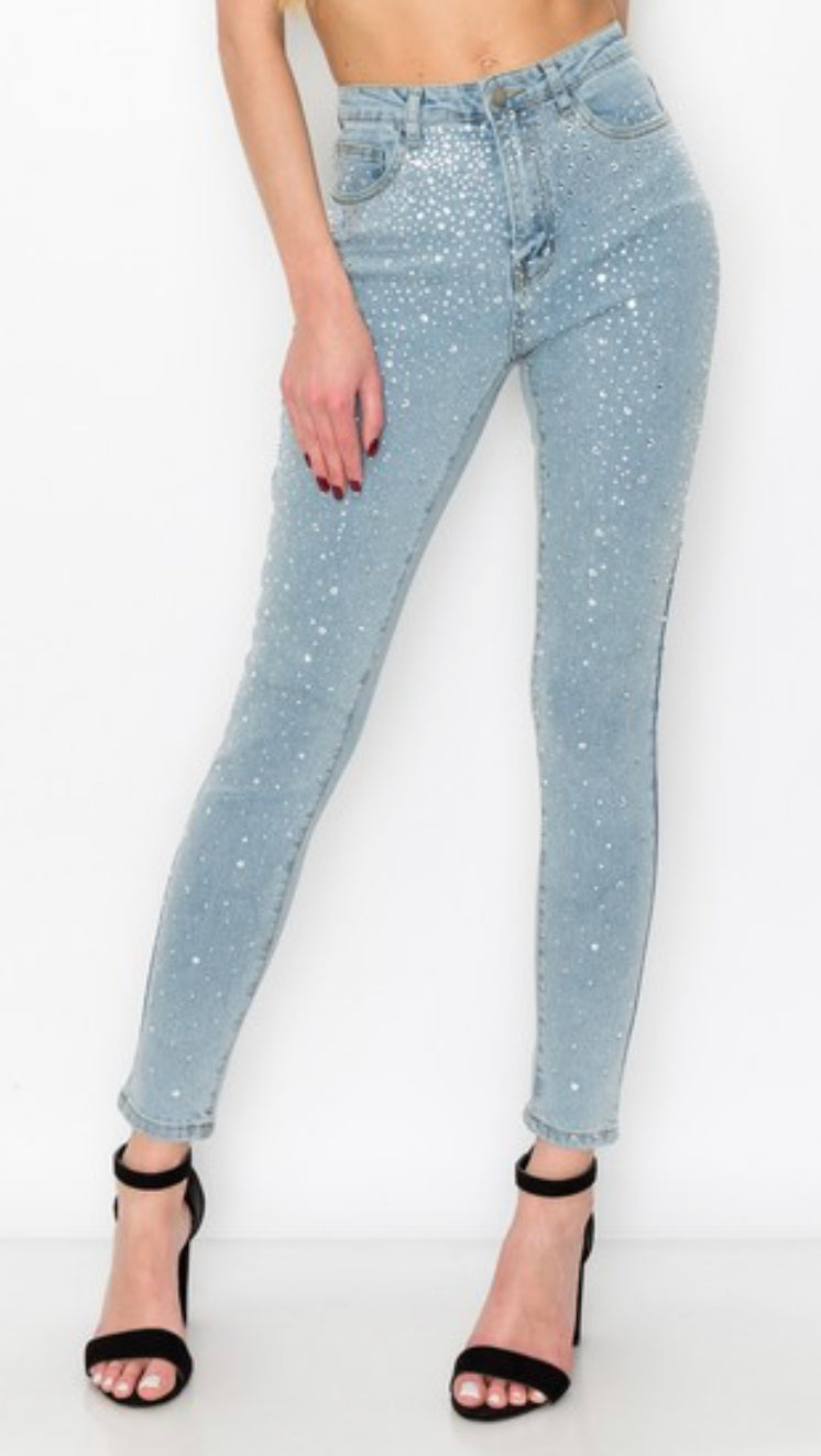 Rhinestone Jean